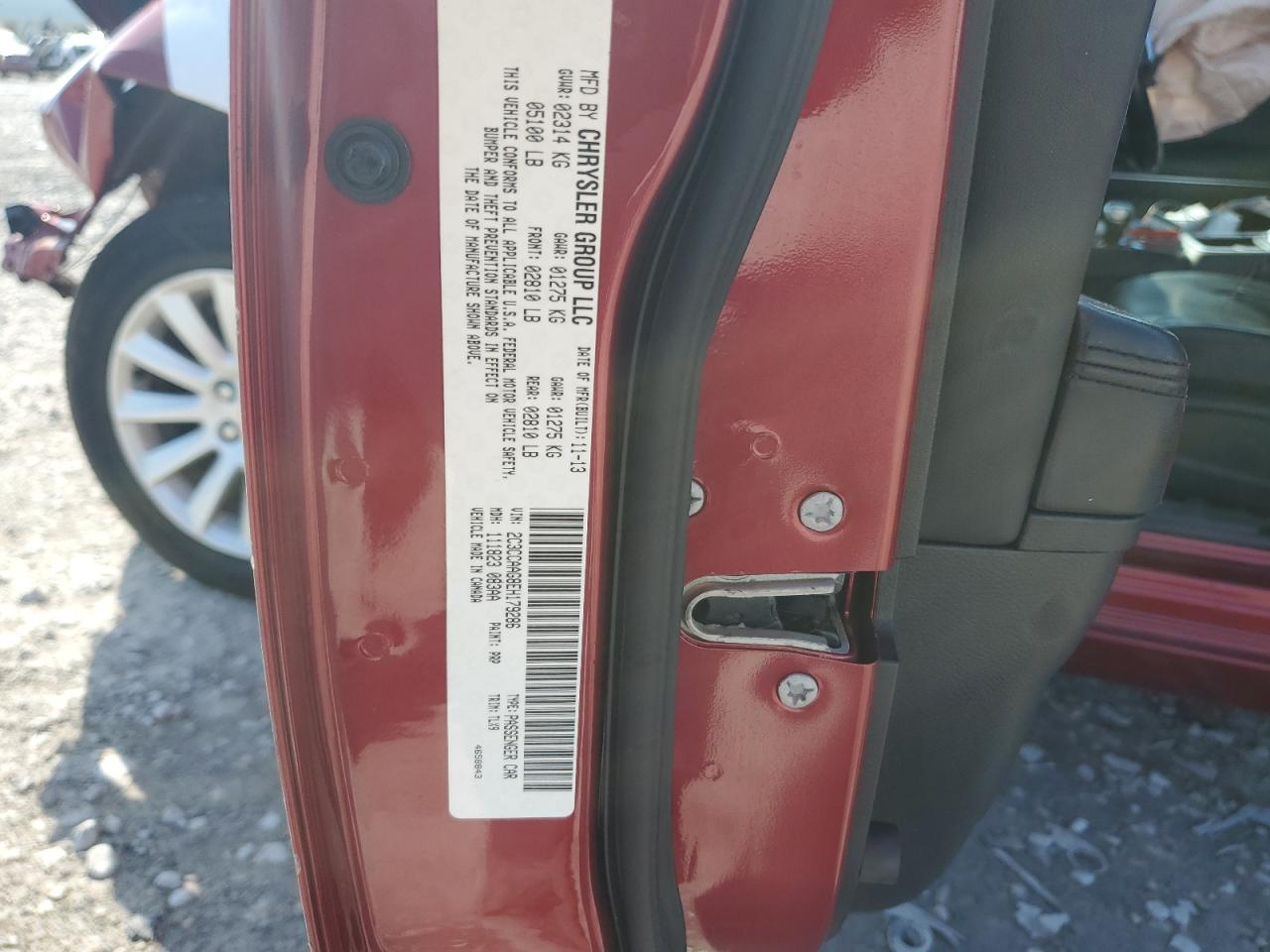 2C3CCAAG8EH179286 2014 Chrysler 300