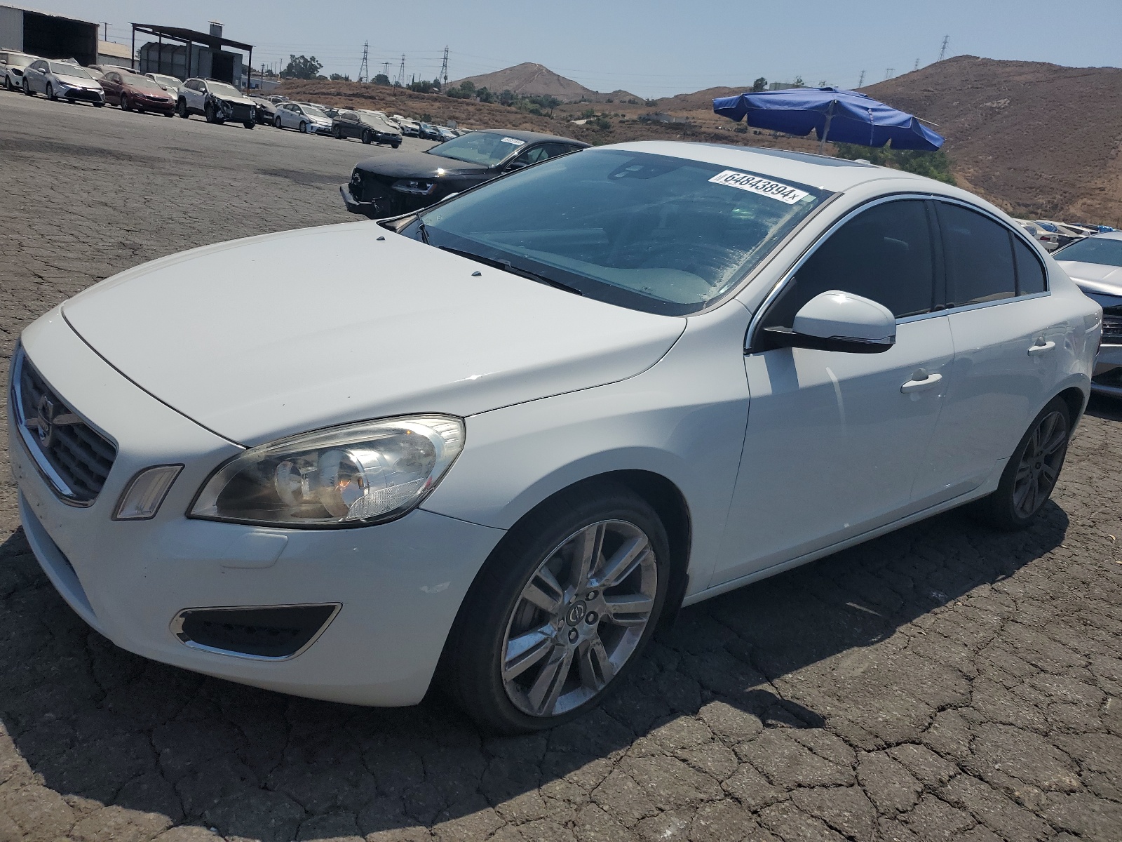 2012 Volvo S60 T5 vin: YV1622FS8C2113447