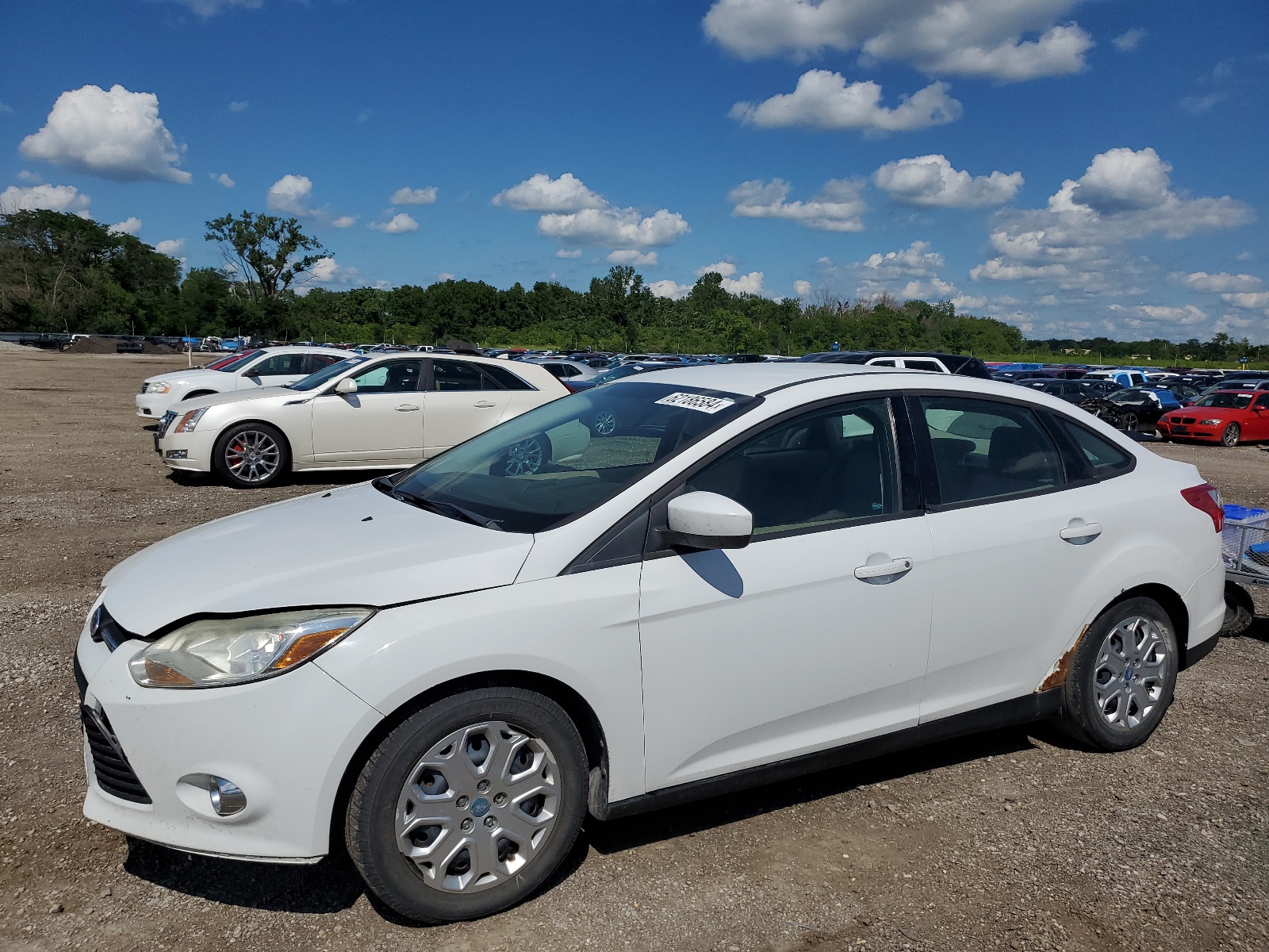 2012 Ford Focus Se vin: 1FAHP3F22CL141699