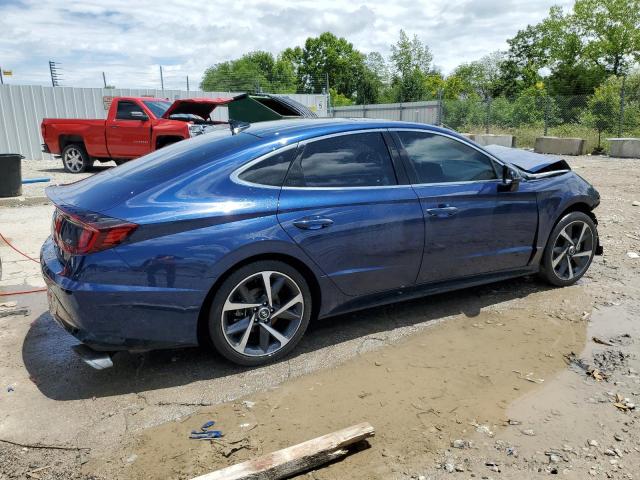  HYUNDAI SONATA 2021 Granatowy