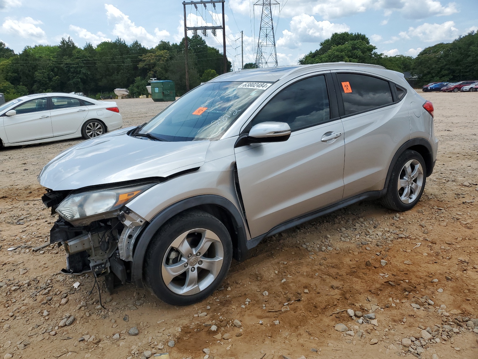 2016 Honda Hr-V Exl vin: 3CZRU5H74GM722812