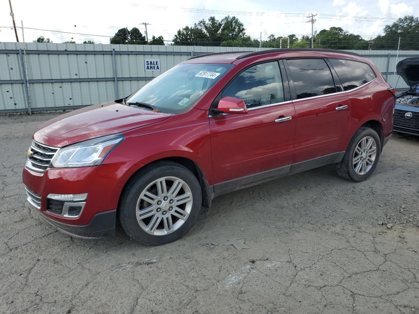 2014 Chevrolet Traverse Lt vin: 1GNKRGKD6EJ127917