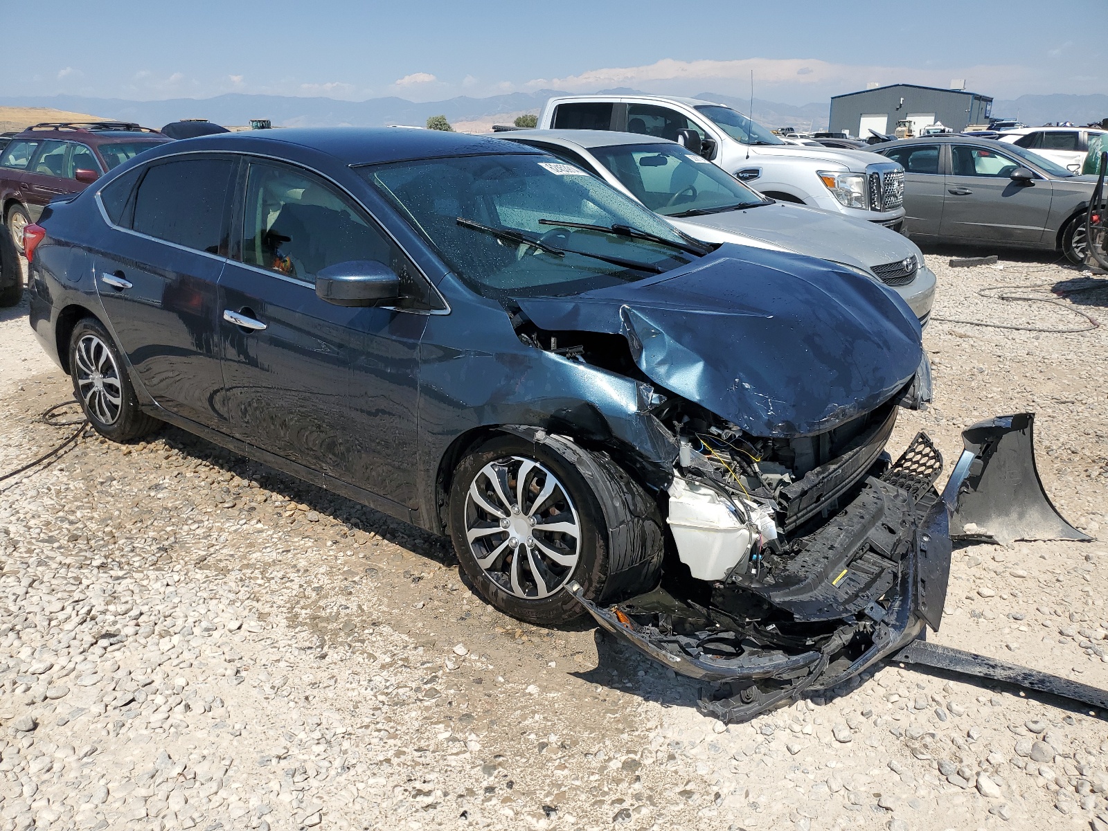 2016 Nissan Sentra S vin: 3N1AB7AP5GY216982