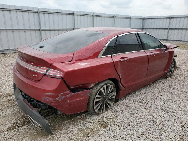  LINCOLN MKZ 2017 Красный