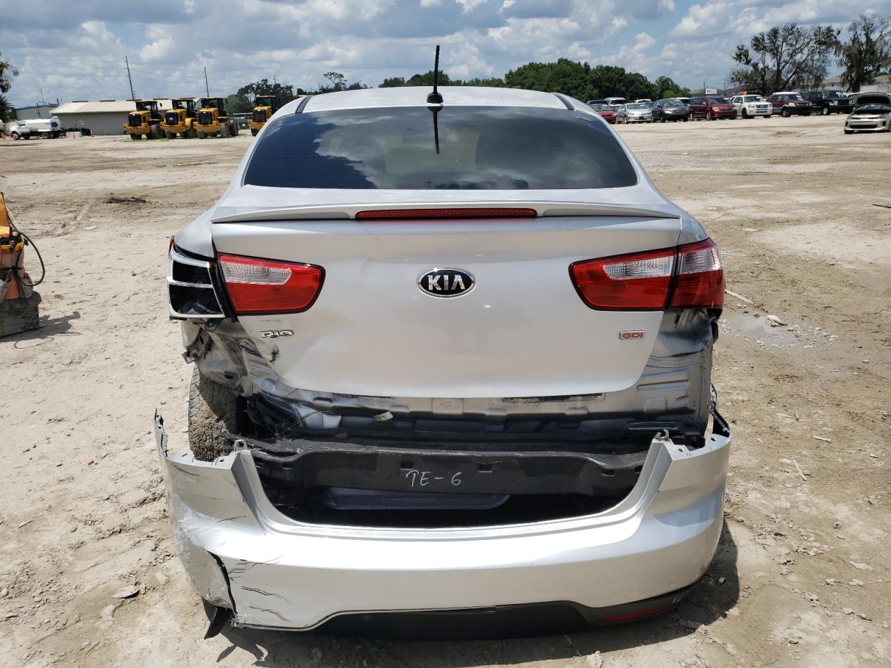 2015 Kia Rio Lx VIN: KNADM4A37F6495662 Lot: 65326034