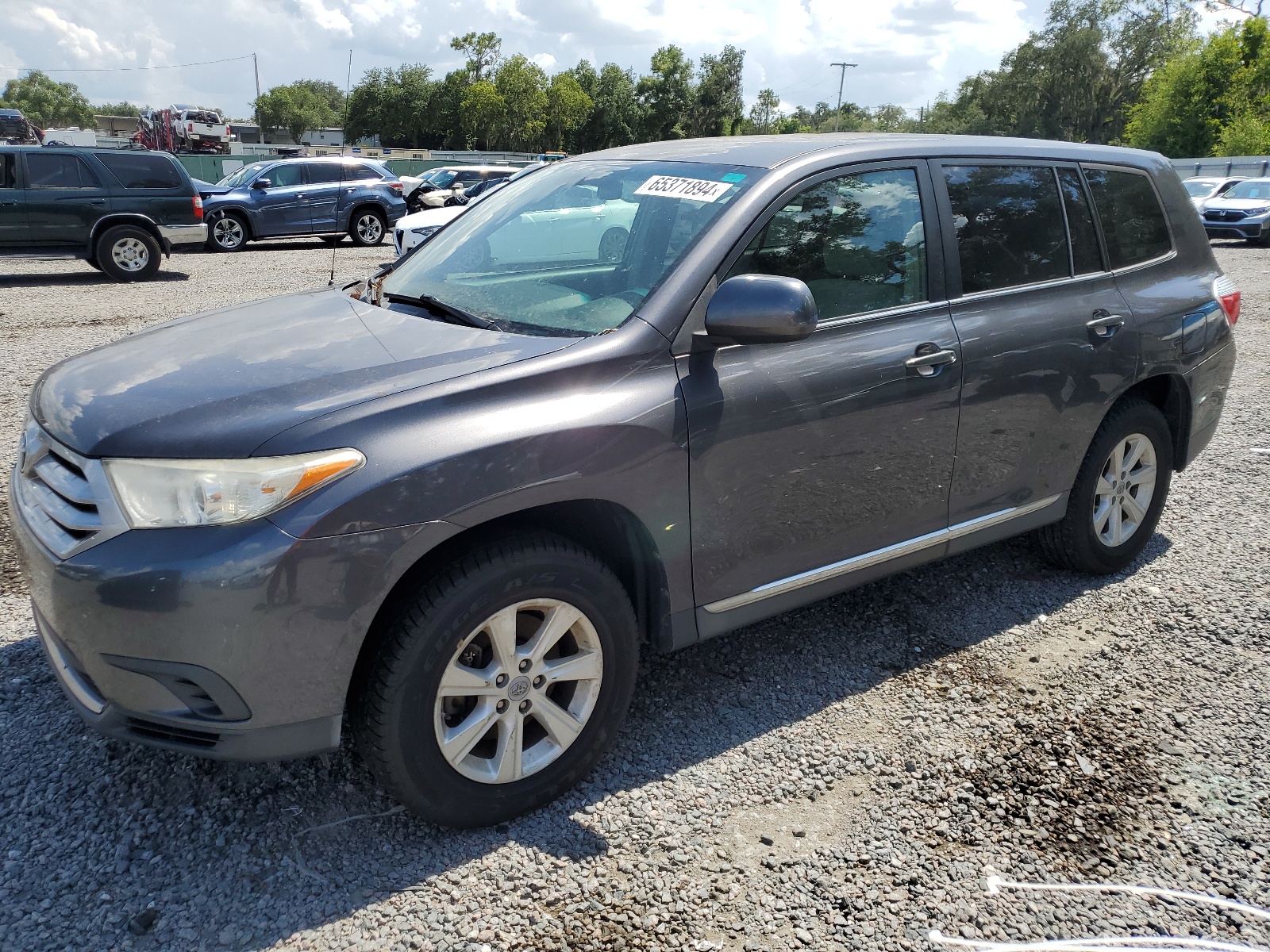 2012 Toyota Highlander Base vin: 5TDZA3EH5CS021030