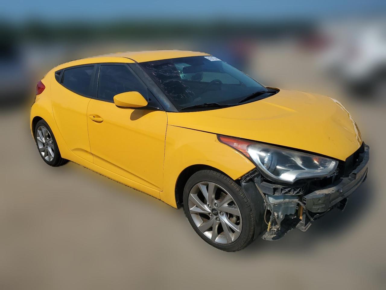 2016 Hyundai Veloster VIN: KMHTC6AD2GU281841 Lot: 61691534