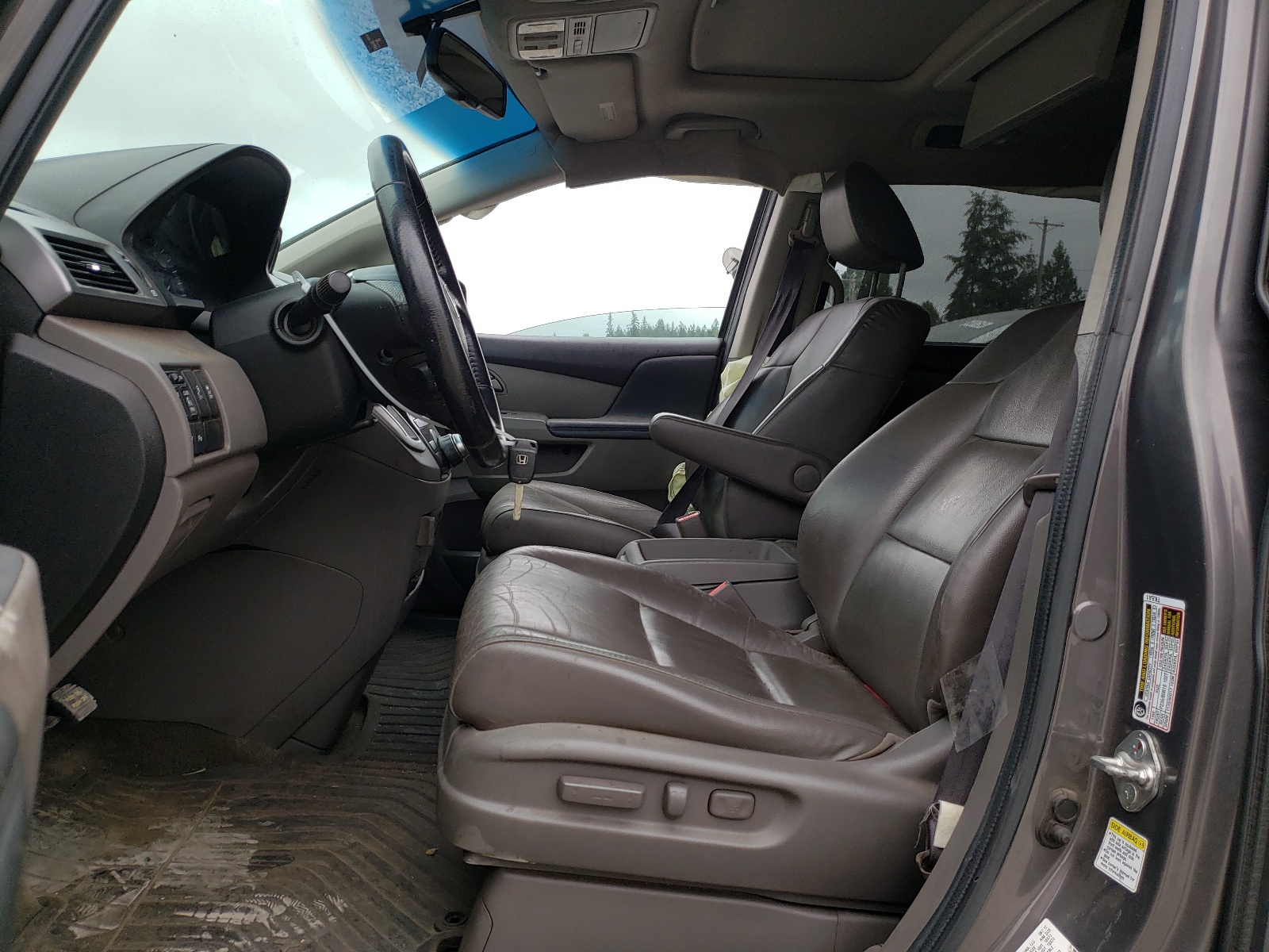 5FNRL5H98CB139877 2012 Honda Odyssey Touring