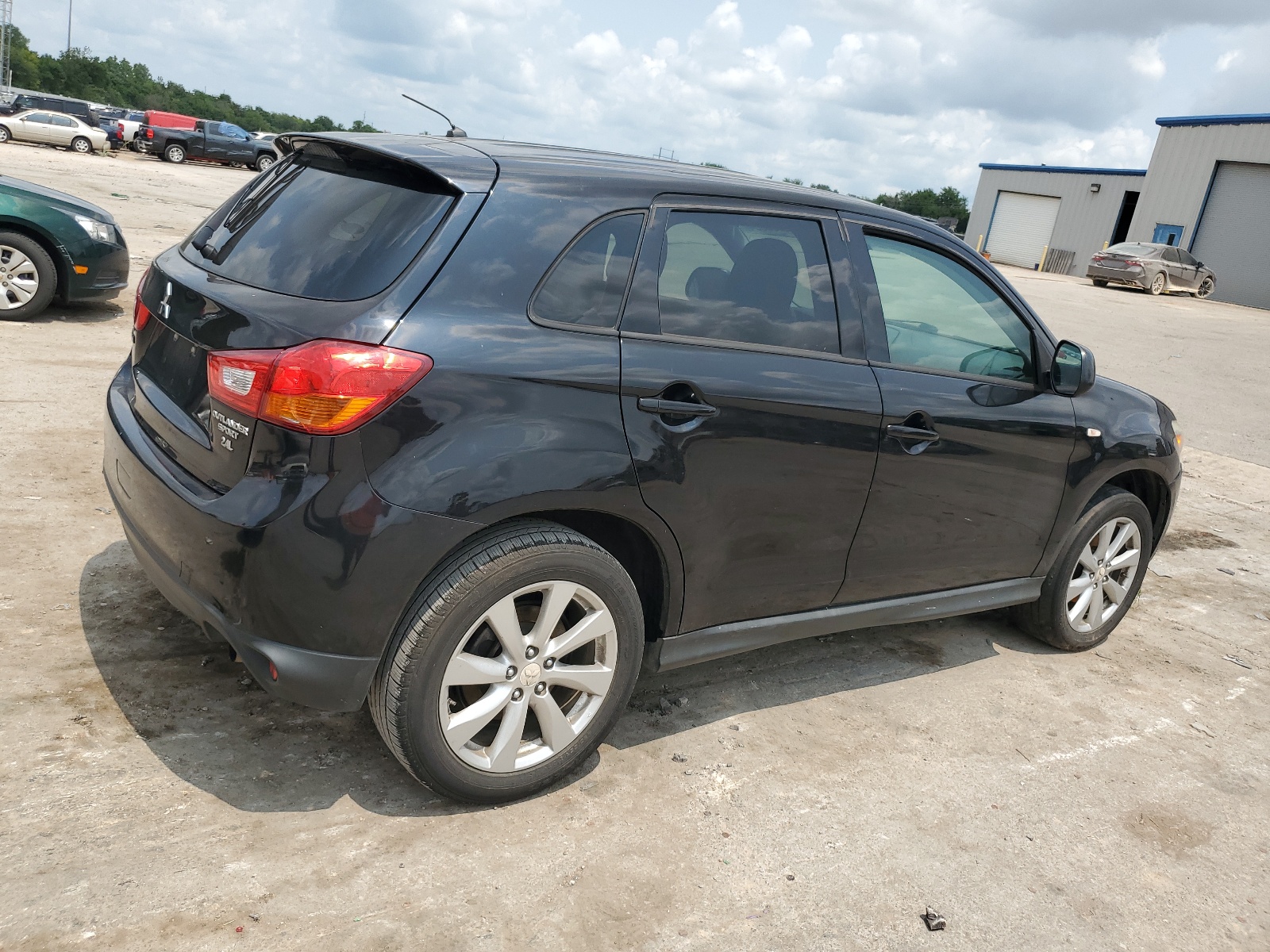 2015 Mitsubishi Outlander Sport Es vin: 4A4AP3AW9FE034866