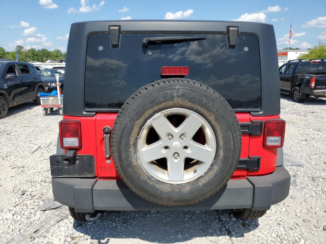 2015 Jeep Wrangler Sport VIN: 1C4AJWAG2FL505836 Lot: 62949574