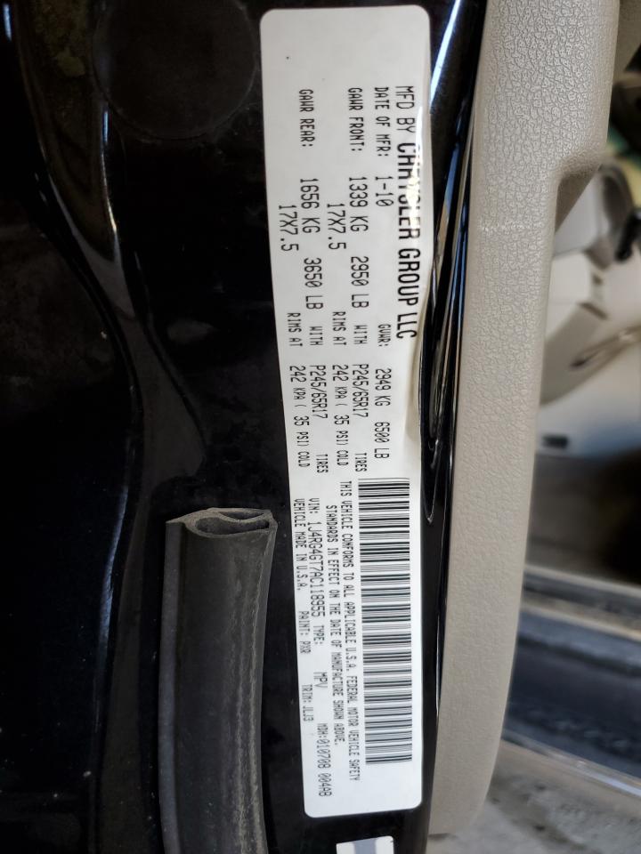 2010 Jeep Commander Sport VIN: 1J4RG4GT7AC118955 Lot: 62892404