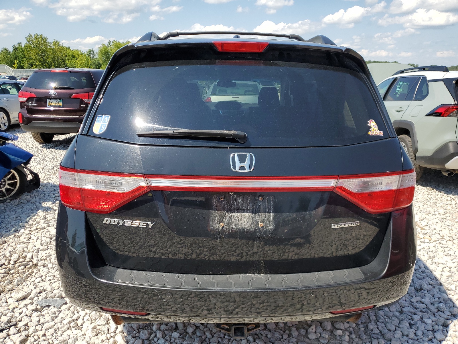 5FNRL5H90BB084761 2011 Honda Odyssey Touring