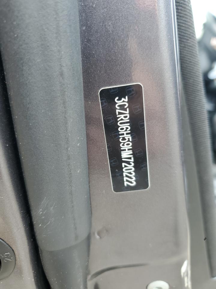 2017 Honda Hr-V Ex VIN: 3CZRU6H59HM720222 Lot: 64670244