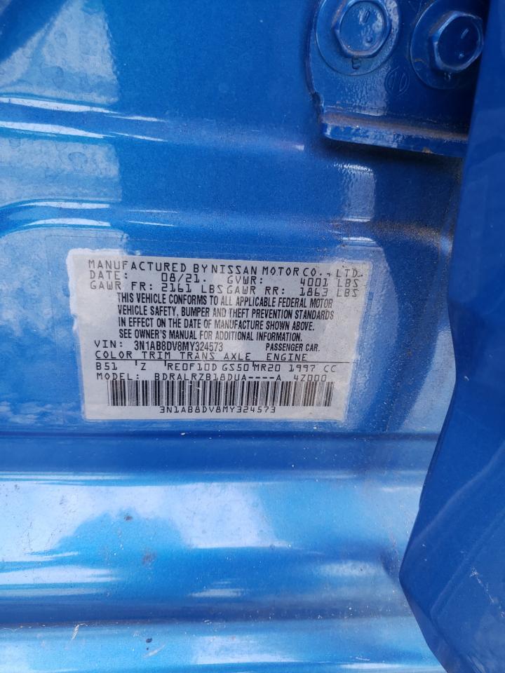 2021 Nissan Sentra Sr VIN: 3N1AB8DV8MY324573 Lot: 63173644