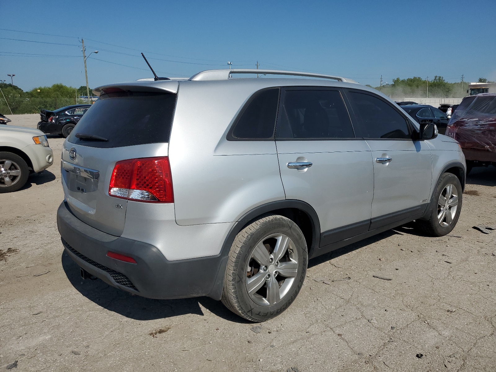 2013 Kia Sorento Ex vin: 5XYKUDA63DG312434