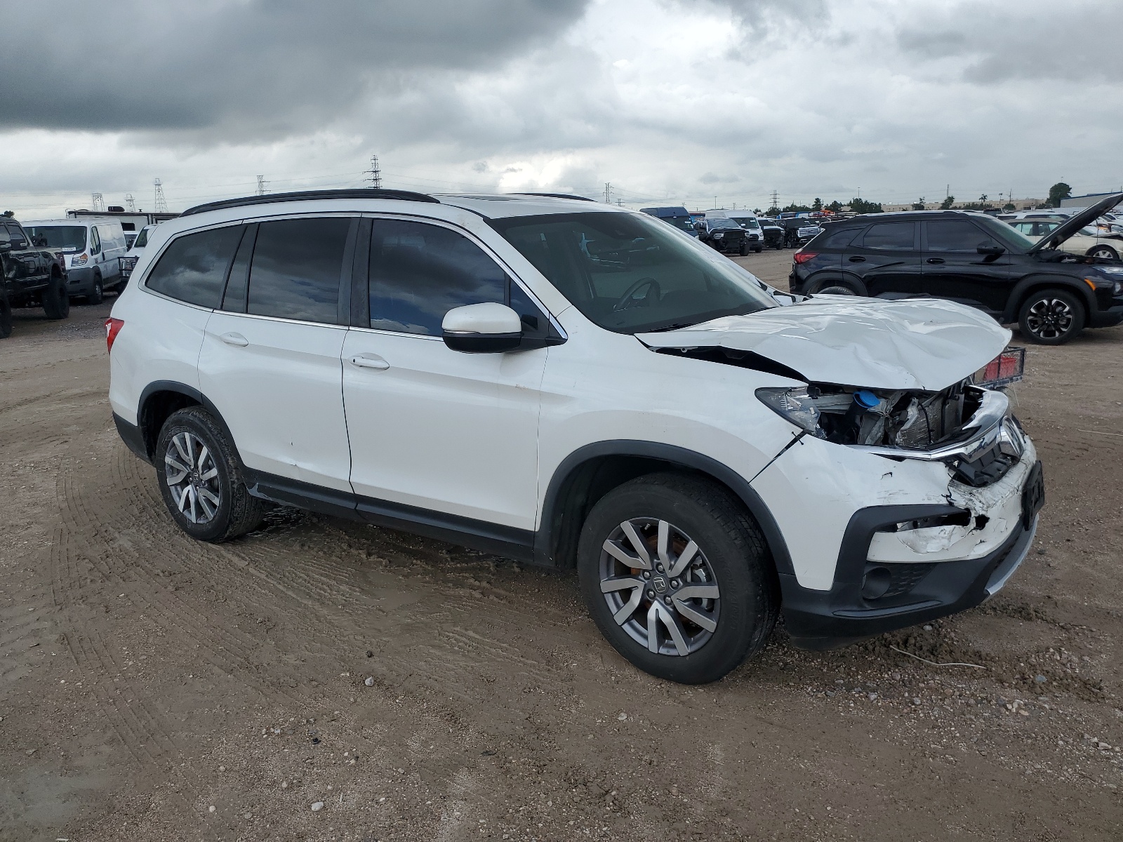 2020 Honda Pilot Exl vin: 5FNYF5H51LB004823