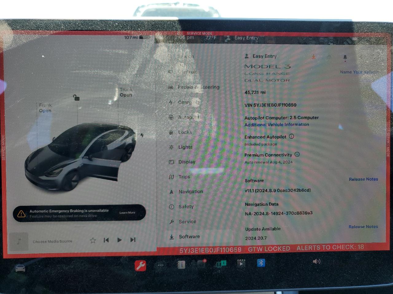 5YJ3E1EB0JF110659 2018 Tesla Model 3