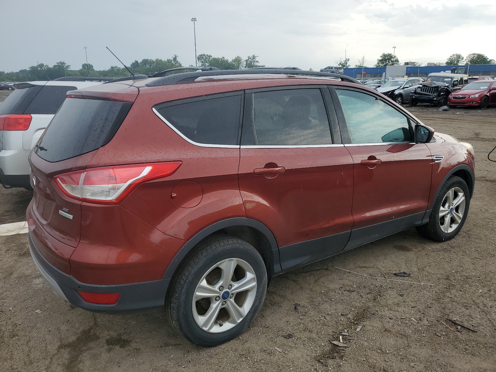 2014 Ford Escape Se vin: 1FMCU0GX8EUA00005