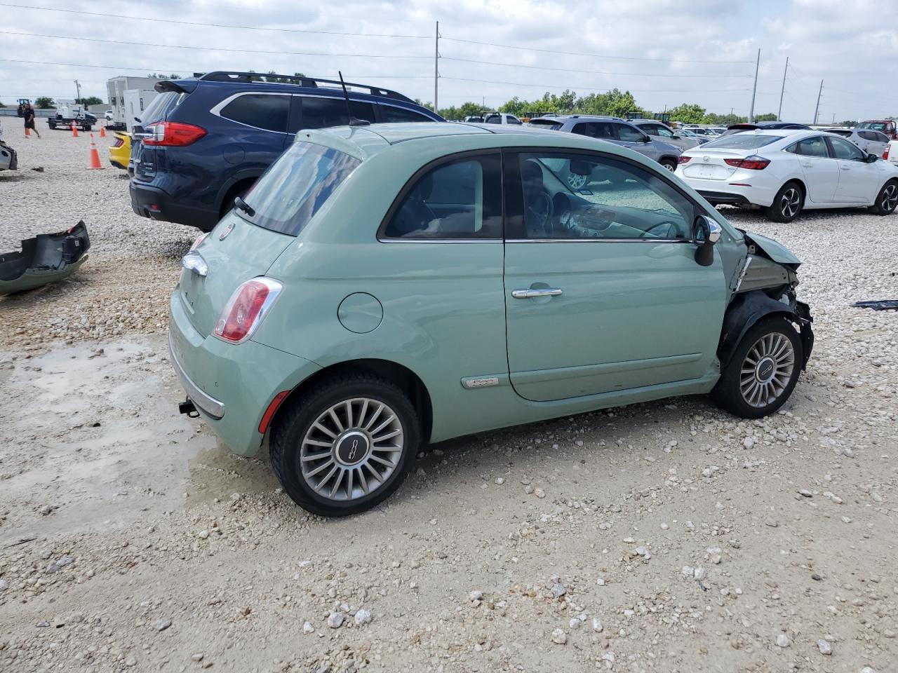 2012 Fiat 500 Lounge VIN: 3C3CFFCR4CT153047 Lot: 63491794
