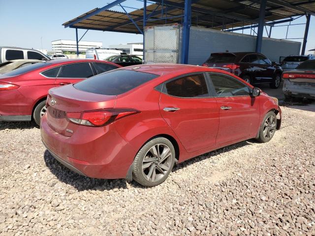  HYUNDAI ELANTRA 2014 Burgundy