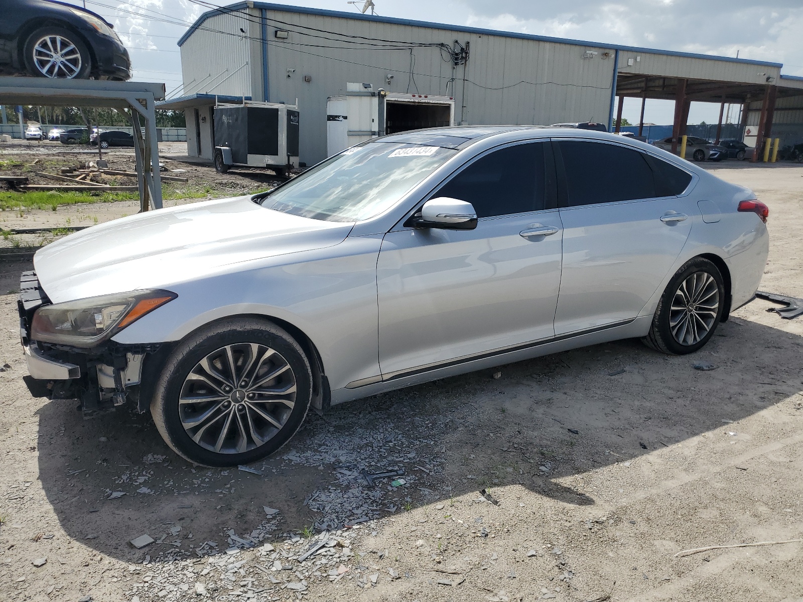 KMHGN4JE9FU061698 2015 Hyundai Genesis 3.8L