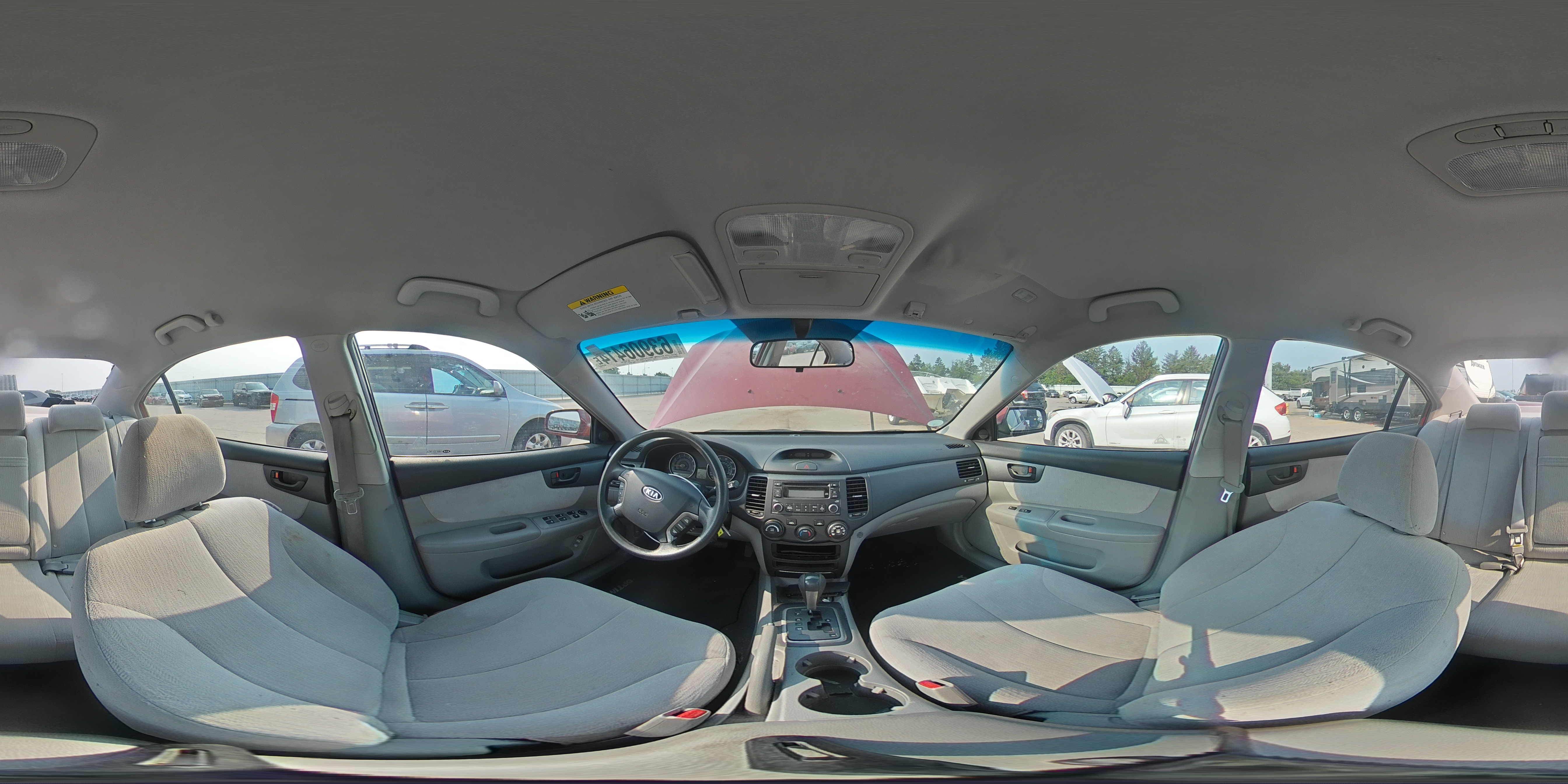 2007 Kia Optima Lx VIN: KNAGE123975136070 Lot: 63906414