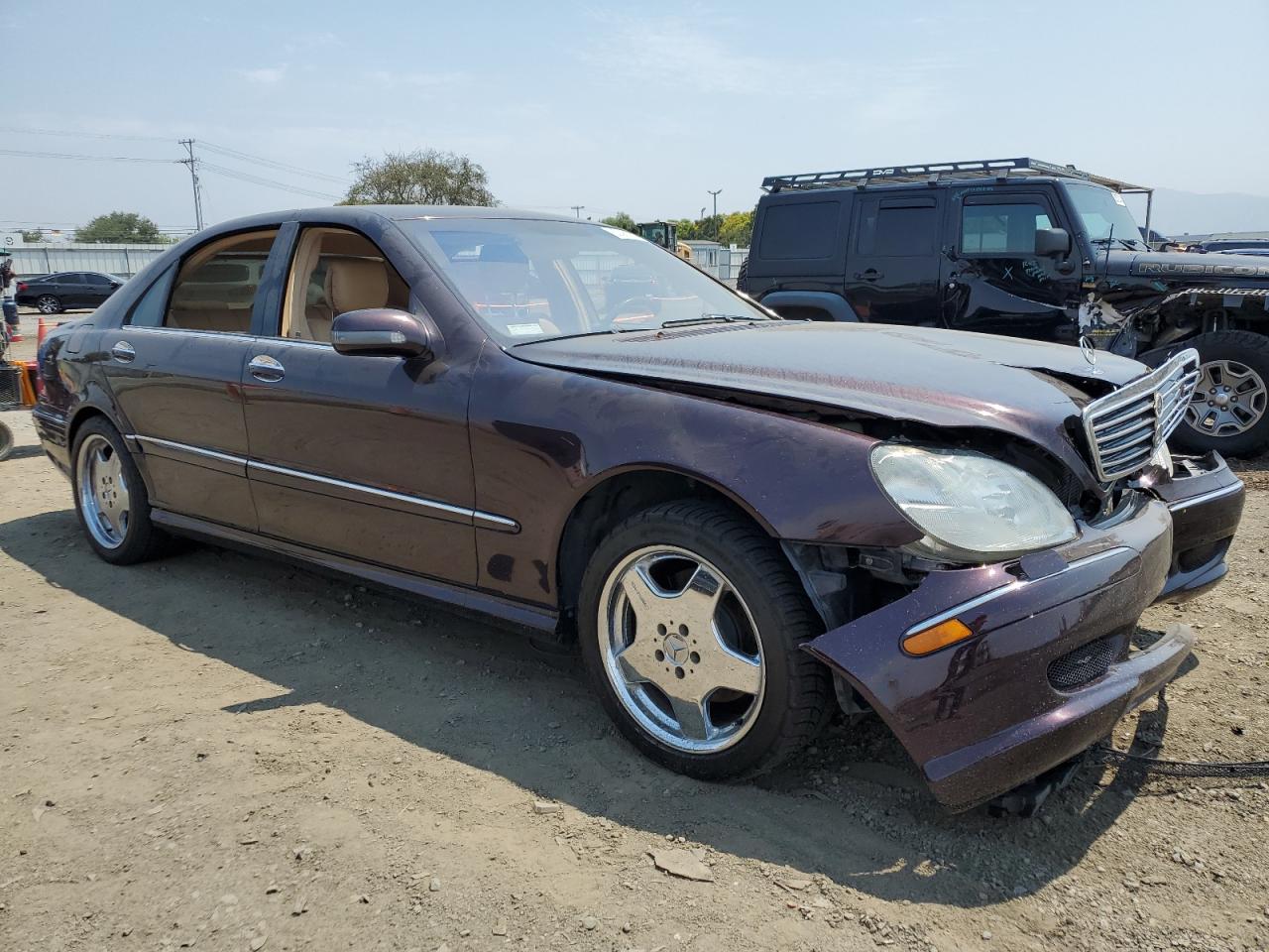 2001 Mercedes-Benz S 500 VIN: WDBNG75J41A155480 Lot: 63081384