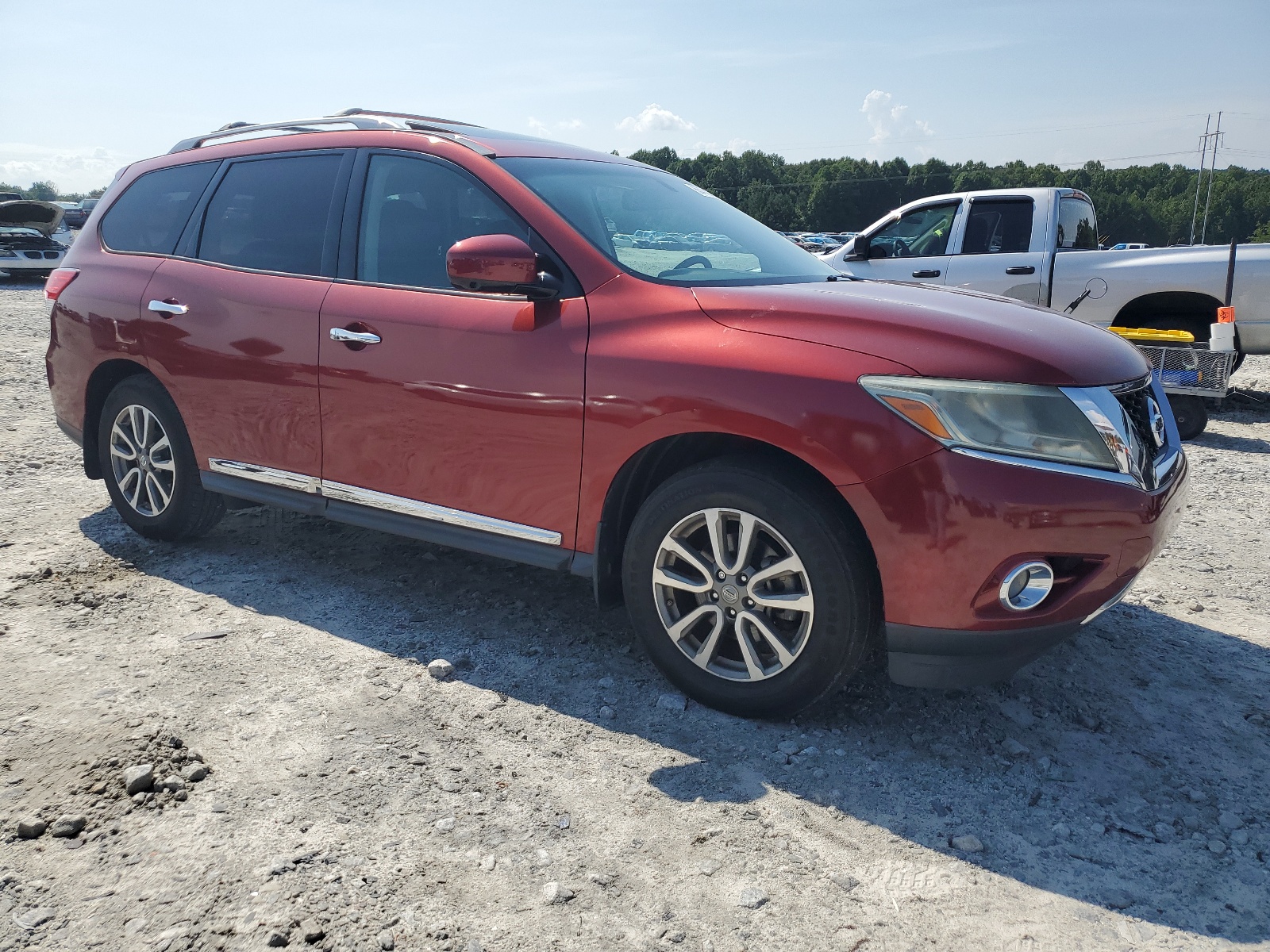 2014 Nissan Pathfinder S vin: 5N1AR2MN6EC650089