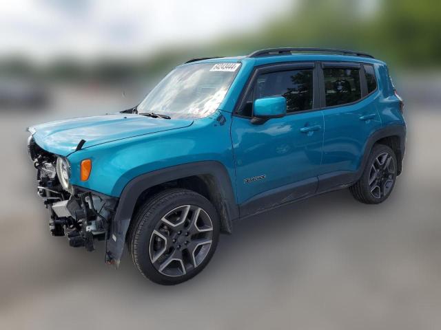  JEEP RENEGADE 2020 Бірюзовий