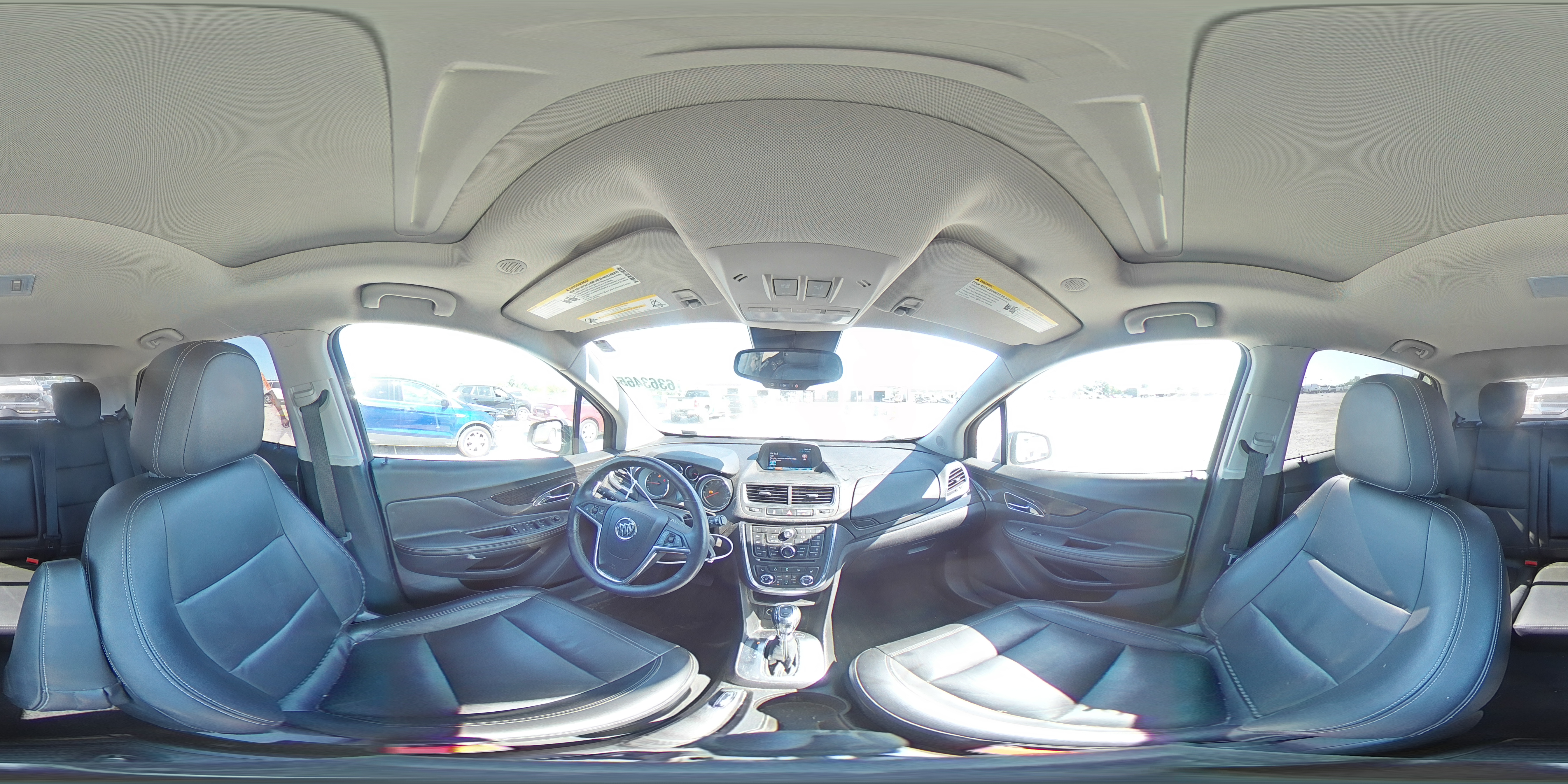 2015 BUICK ENCORE with REAR END damage, VIN KL4CJCSB9FB130313