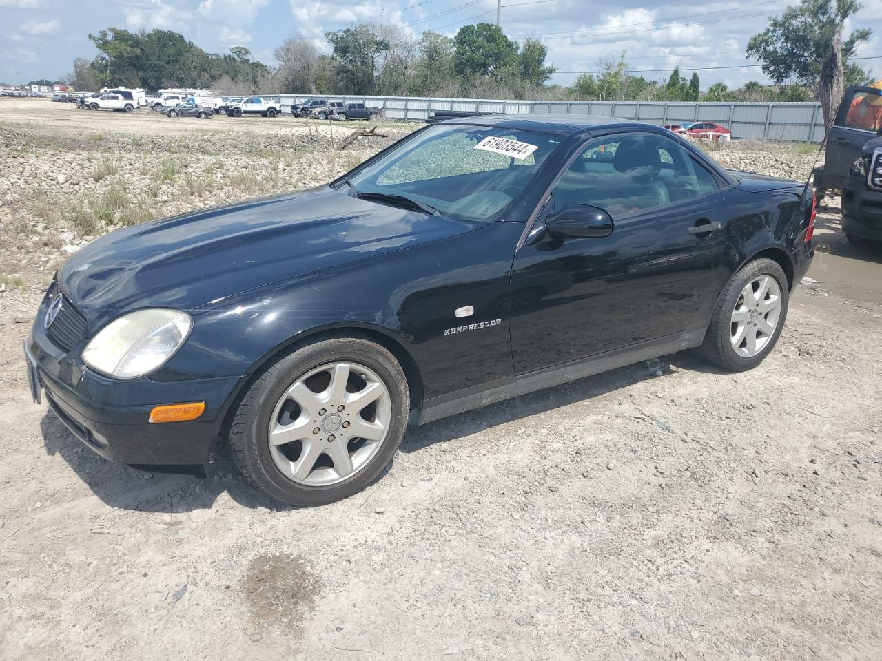 1999 Mercedes-Benz Slk 230 Kompressor VIN: WDBKK47F9XF091375 Lot: 61903544