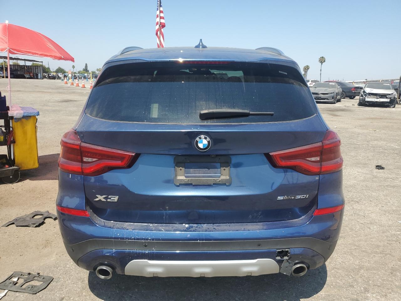 2021 BMW X3 Sdrive30I VIN: 5UXTY3C04M9H04207 Lot: 60530374