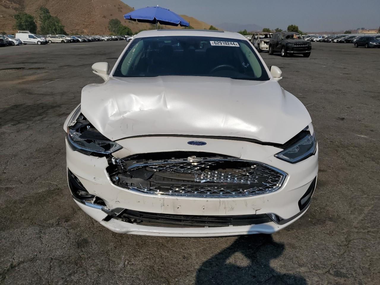 2019 Ford Fusion Titanium VIN: 3FA6P0SU7KR232545 Lot: 62910244