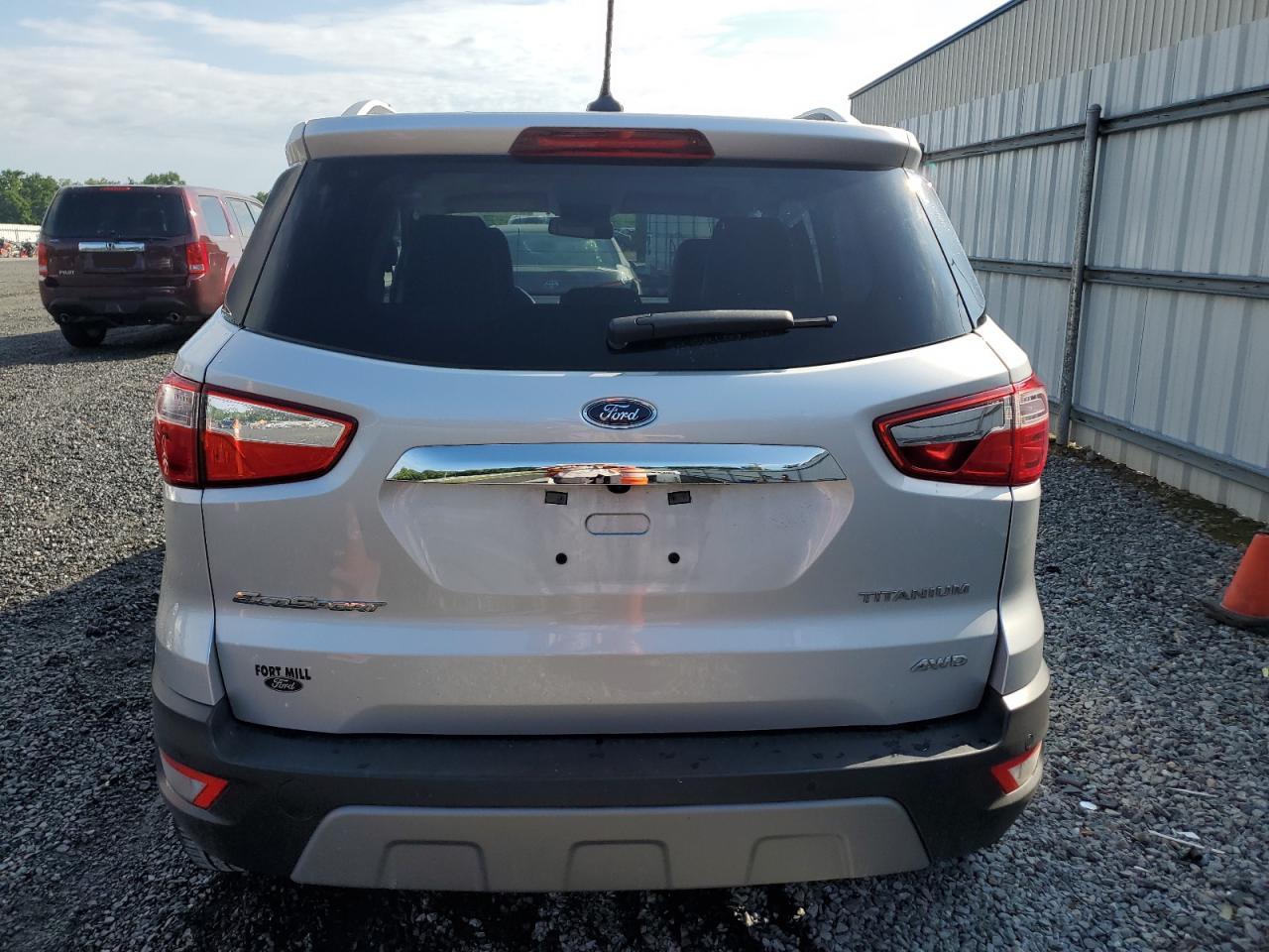 2021 Ford Ecosport Titanium VIN: MAJ6S3KL0MC412894 Lot: 61397994