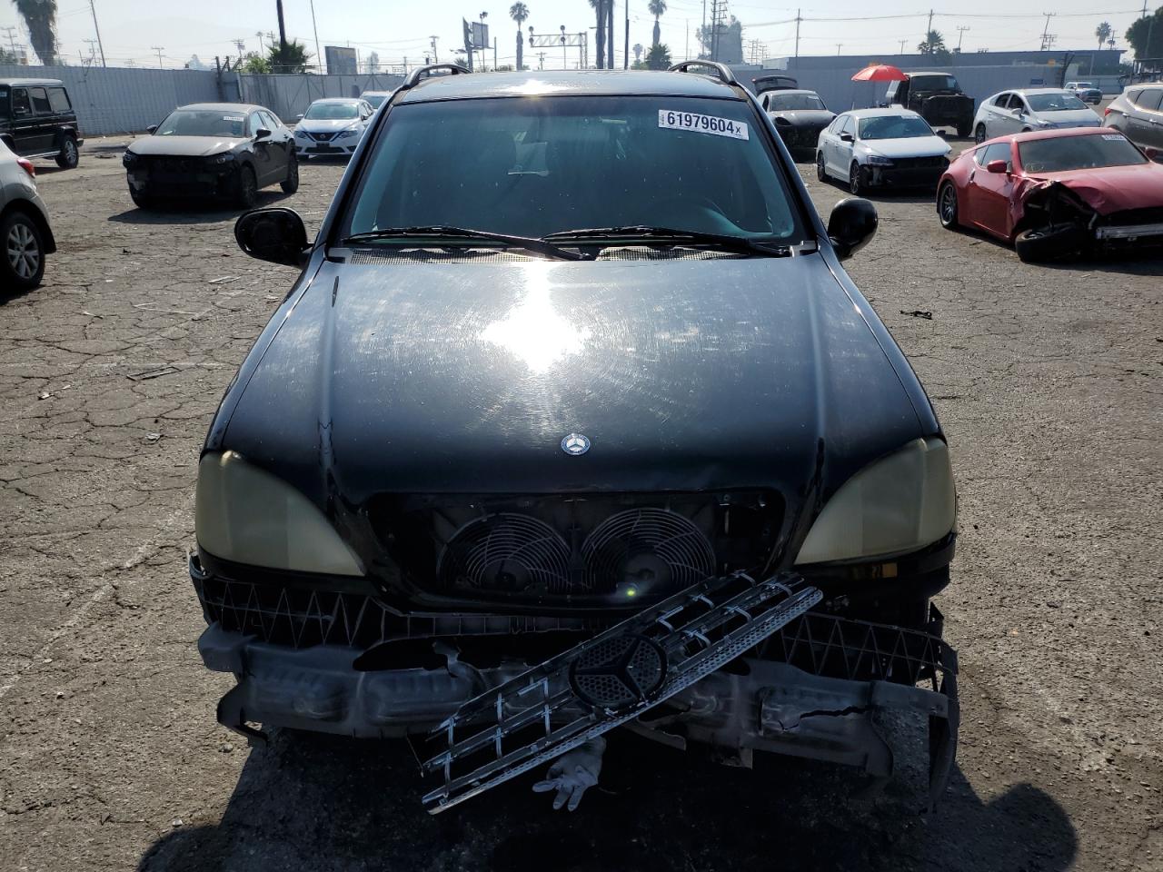 2000 Mercedes-Benz Ml 320 VIN: 4JGAB54E1YA187056 Lot: 61979604