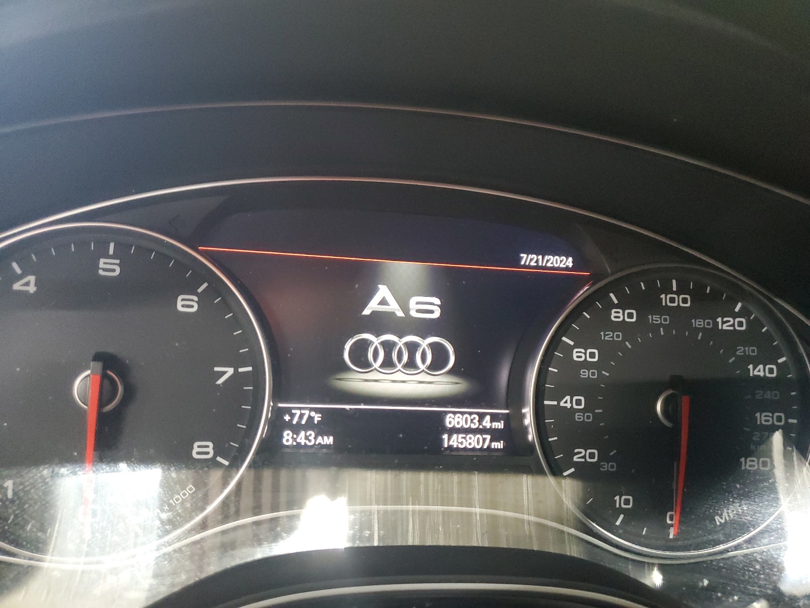 WAUGFAFC5DN083824 2013 Audi A6 Premium Plus