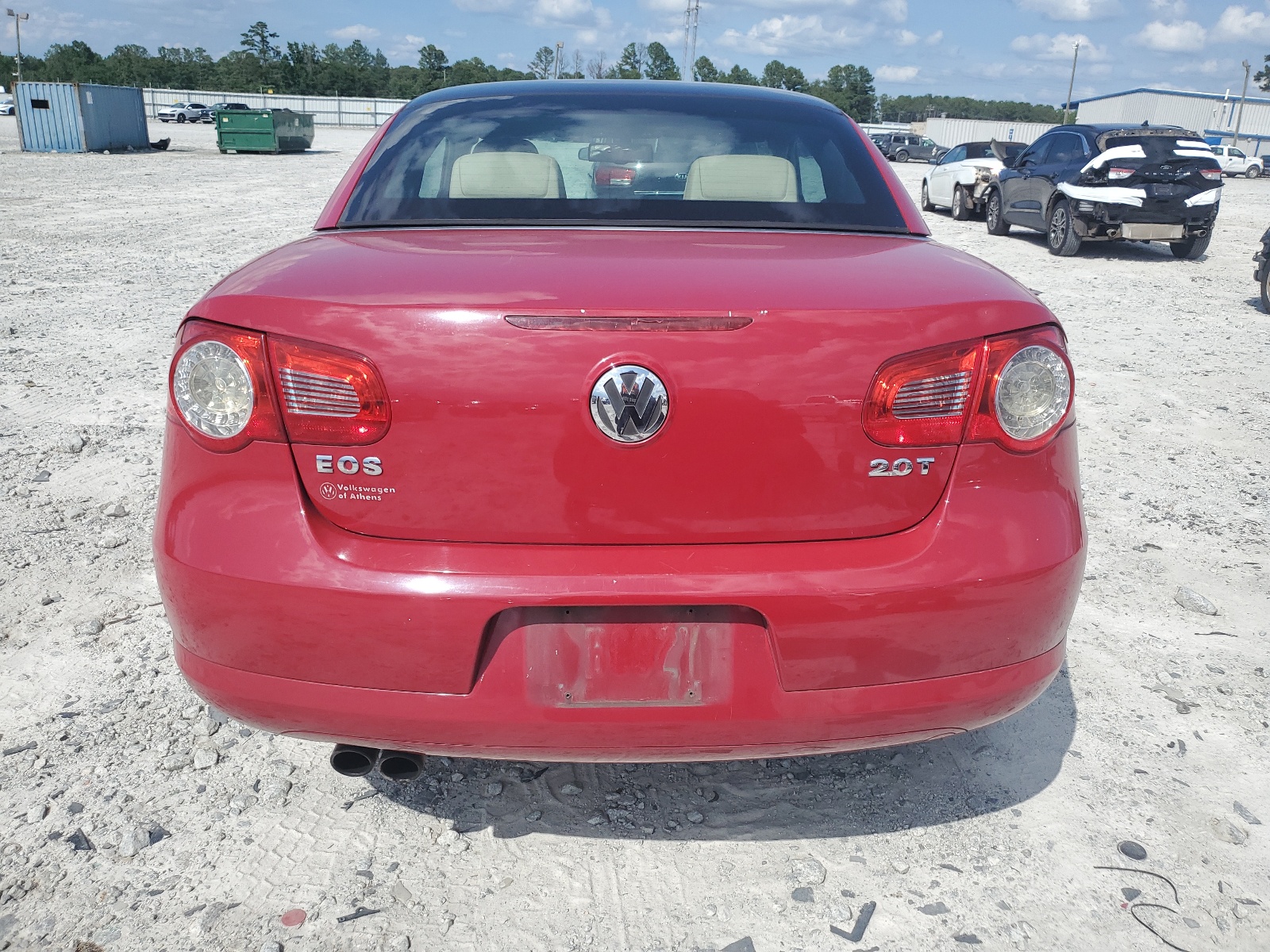 WVWDA71F17V013654 2007 Volkswagen Eos 2.0T Sport