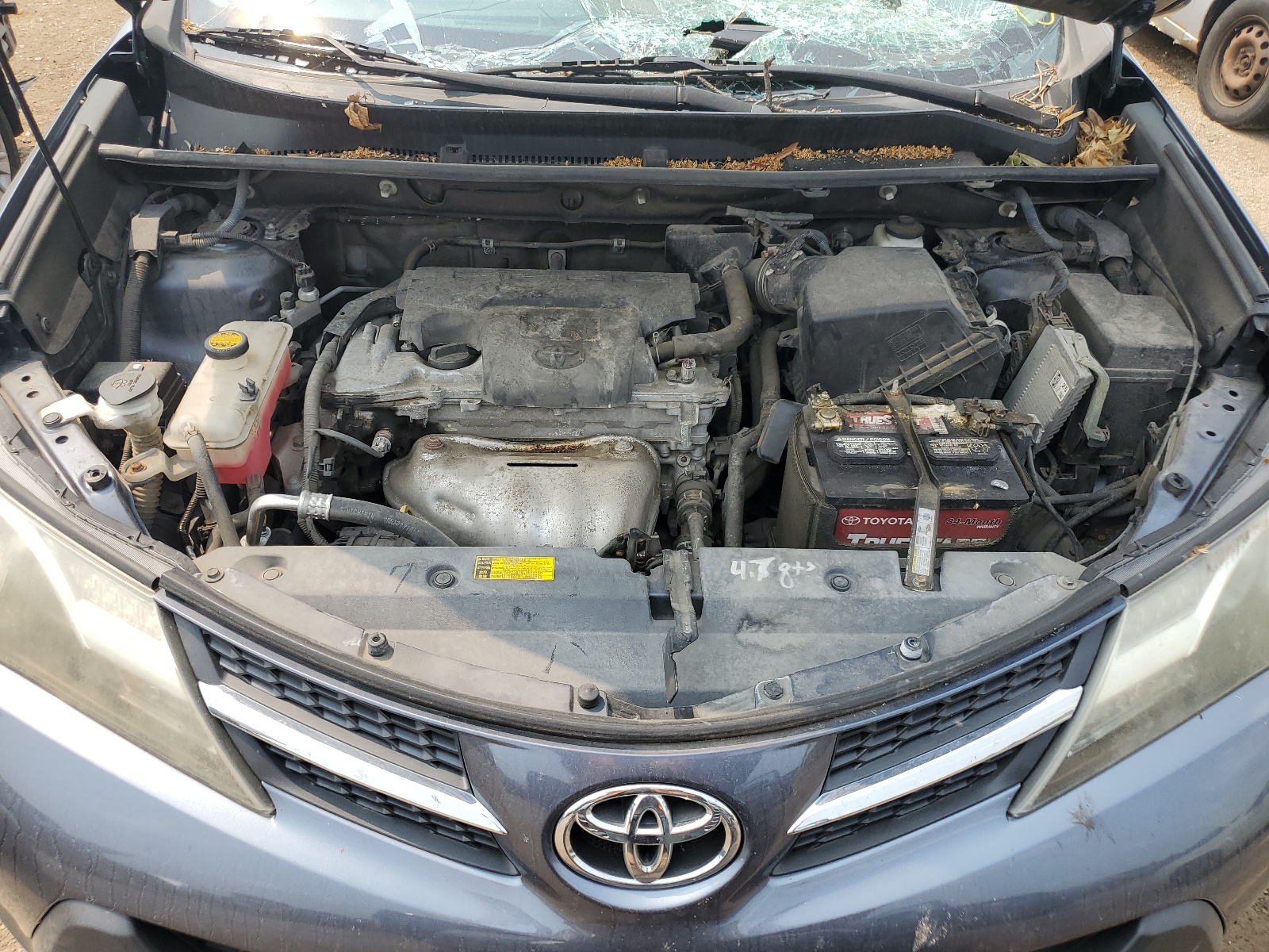 2T3ZFREV5DW026237 2013 Toyota Rav4 Le
