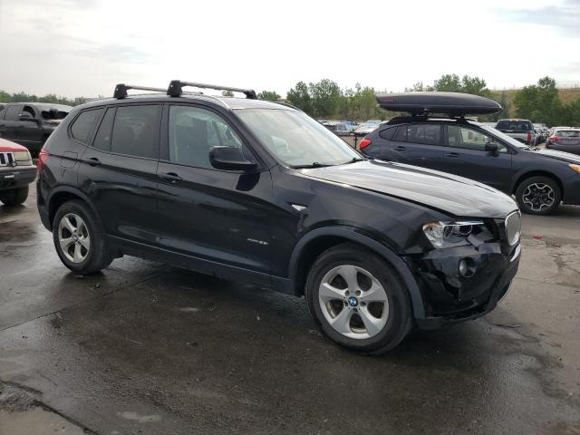  BMW X3 2012 Чорний