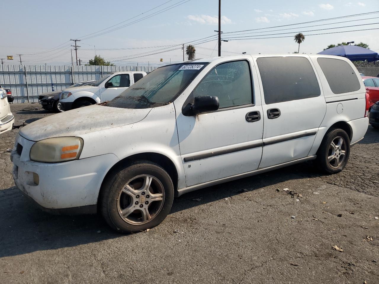 2007 Chevrolet Uplander Ls VIN: 1GNDV23107D196549 Lot: 62725274