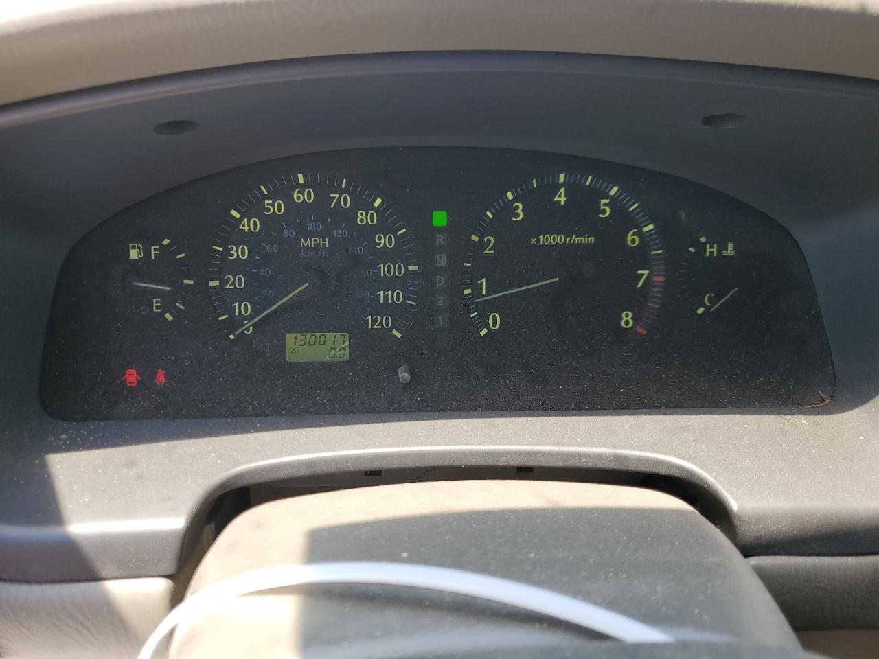 2001 Infiniti Qx4 VIN: JNRDR09X71W203912 Lot: 62183944