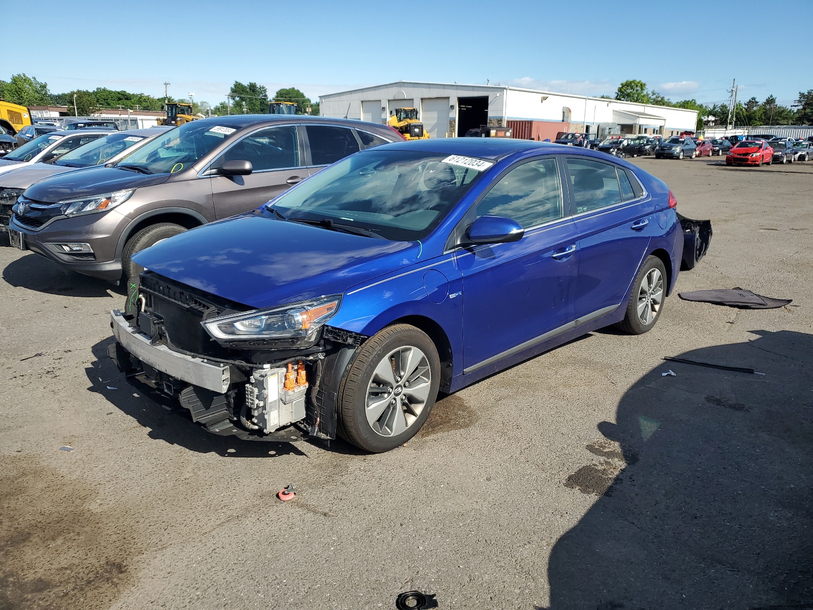 2019 Hyundai Ioniq Limited vin: KMHC75LD3KU183955