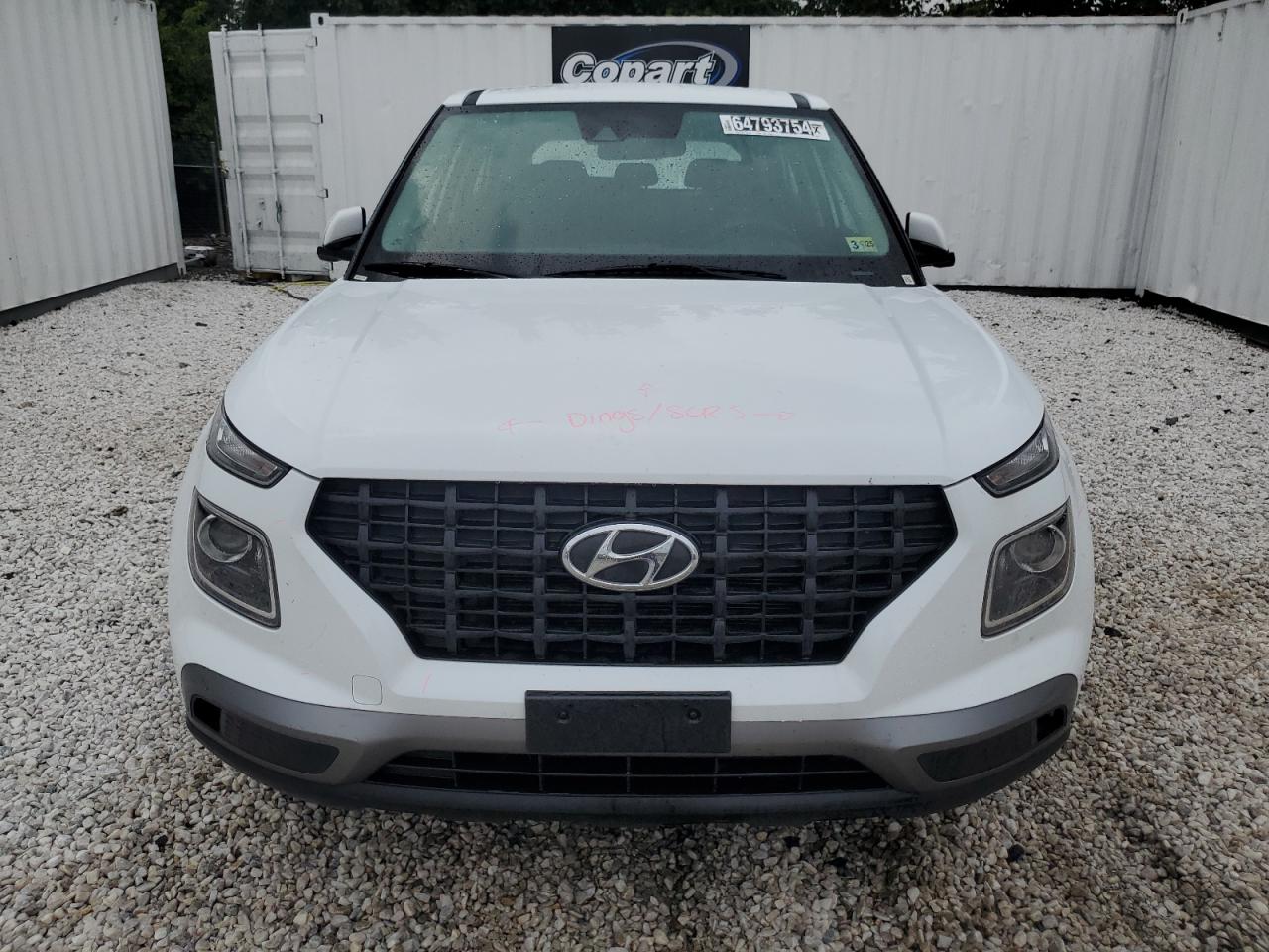 2021 Hyundai Venue Se VIN: KMHRB8A37MU063423 Lot: 64793754