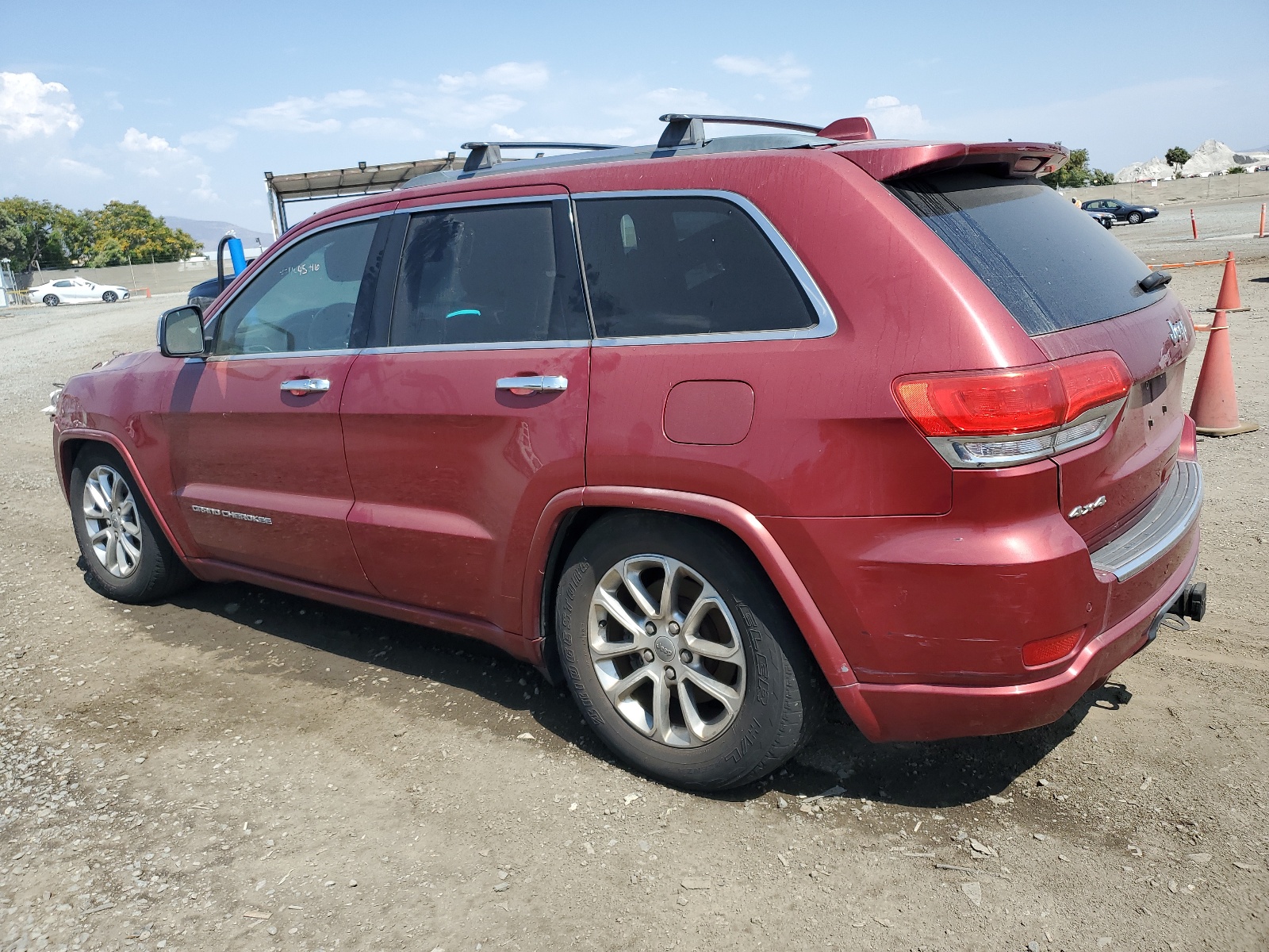 2014 Jeep Grand Cherokee Overland vin: 1C4RJFCT4EC162023