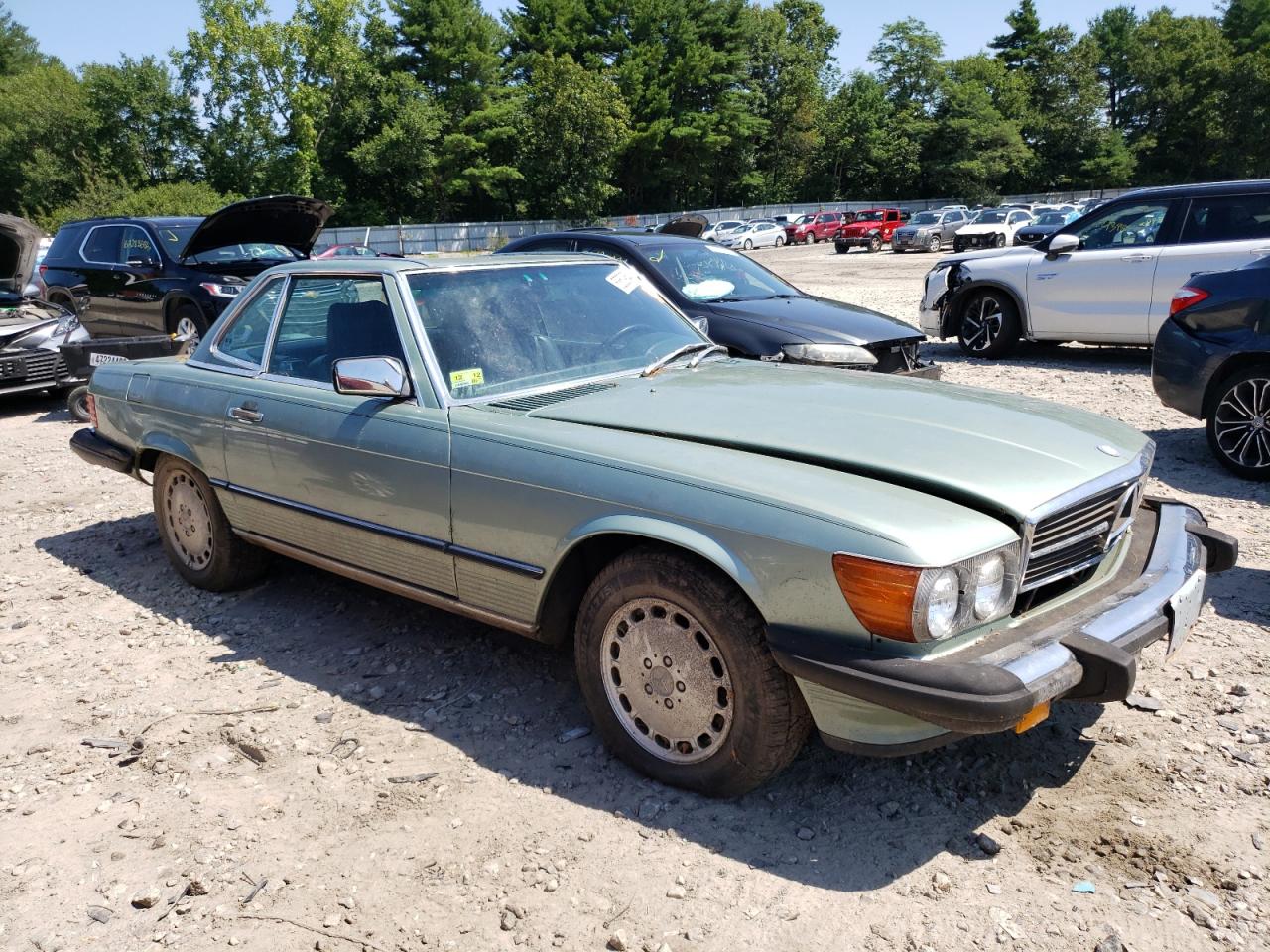 1987 Mercedes-Benz 560 Sl VIN: WDBBA48D1HA060278 Lot: 63539544