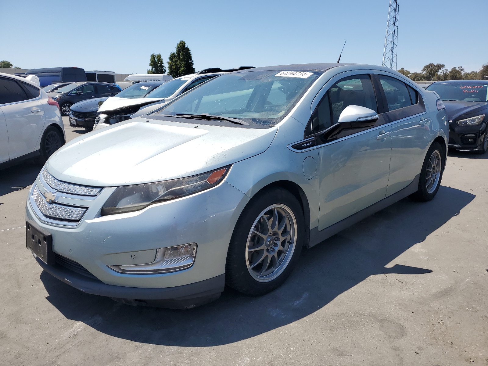 2012 Chevrolet Volt vin: 1G1RB6E4XCU101259