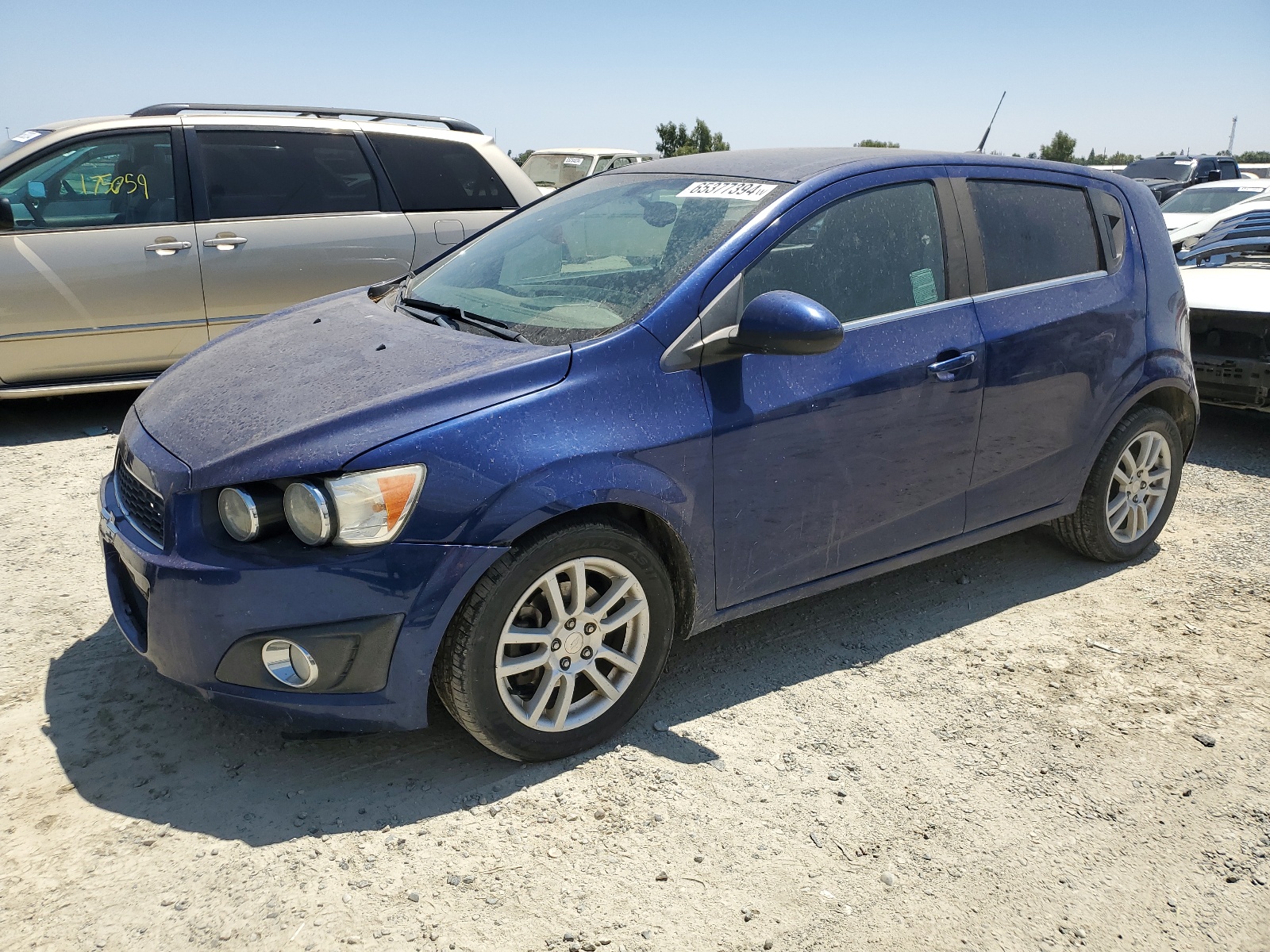 2014 Chevrolet Sonic Lt vin: 1G1JC6SG7E4117754