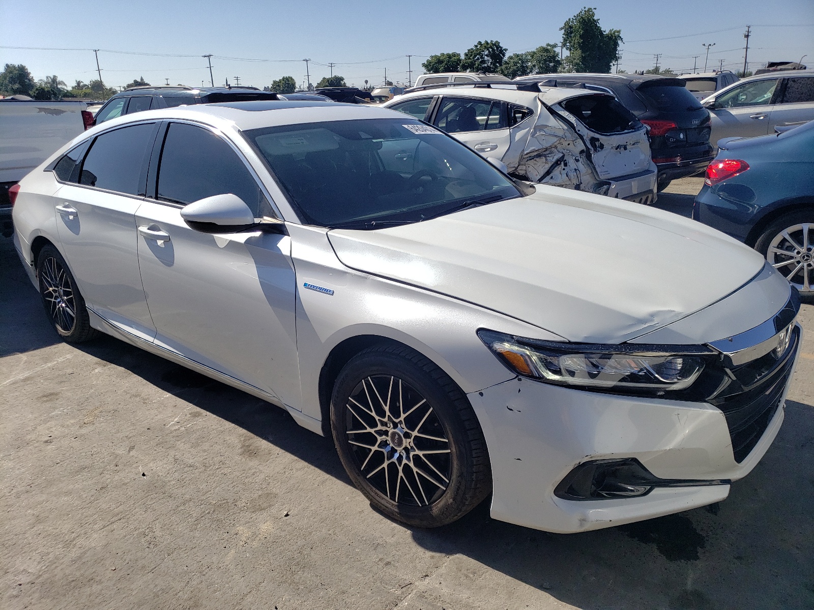 2019 Honda Accord Hybrid Exl vin: 1HGCV3F56KA014048