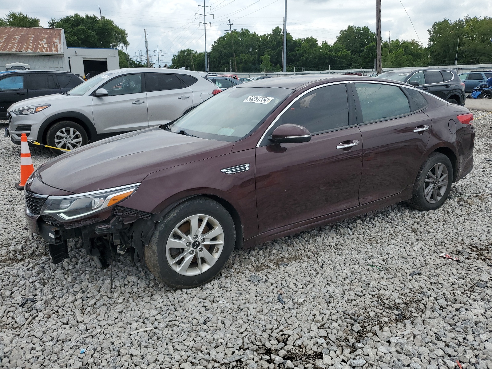 2020 Kia Optima Lx vin: 5XXGT4L33LG433415