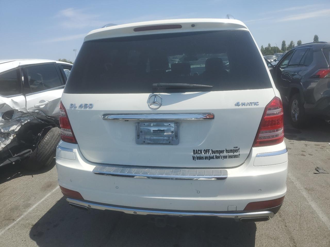 2012 Mercedes-Benz Gl 450 4Matic VIN: 4JGBF7BE6CA802975 Lot: 64500764